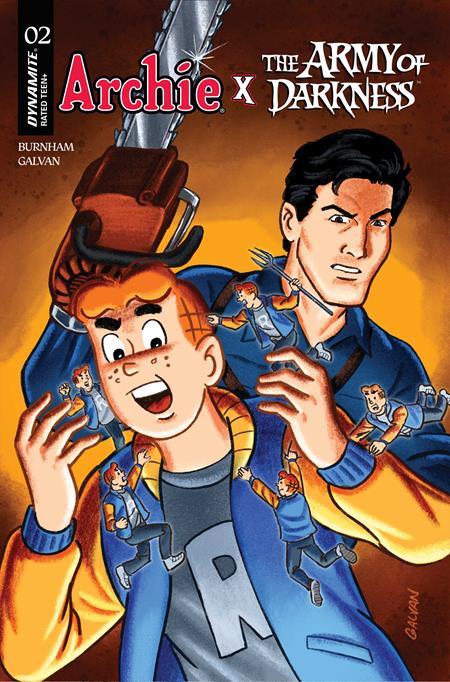 ARCHIE X ARMY OF DARKNESS #2 CVR B BILL GALVAN VAR (Order By 02/09/26) (Estimated In Store By 03/11/26)