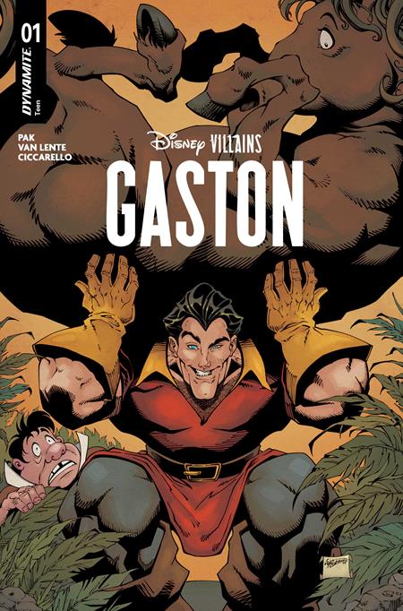 DISNEY VILLAINS GASTON #1 CVR D WILL ROBSON VAR (Order By 02/02/26) (Estimated In Store By 03/04/26)