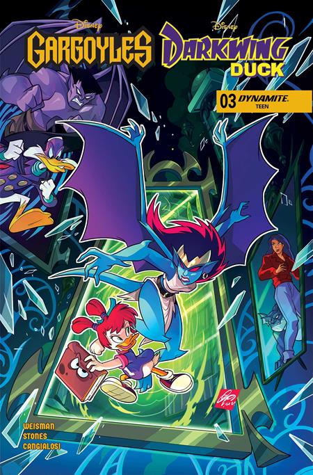 GARGOYLES DARKWING DUCK #3 CVR D CIRO CANGIALOSI VAR (Order By 02/02/26) (Estimated In Store By 03/04/26)