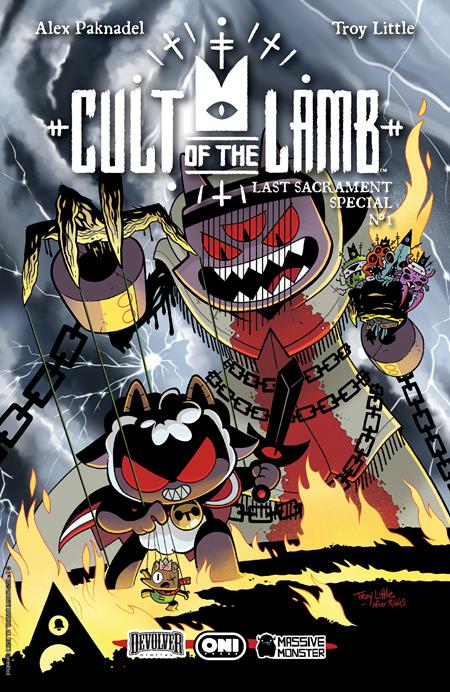 CULT OF THE LAMB LAST SACRAMENT SPECIAL #1 (ONE-SHOT) CVR A TROY LITTLE (Order By 02/09/26) (Estimated In Store By 03/04/26)