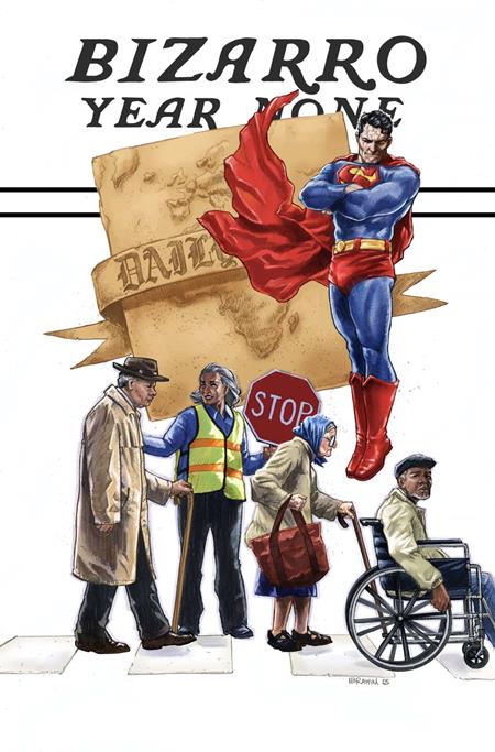 BIZARRO YEAR NONE #1 (OF 4) CVR F IBRAHIM MOUSTAFA CARD STOCK VAR (Order By 03/09/26) (Estimated In Store By 04/01/26)