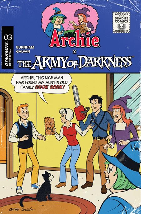 ARCHIE X ARMY OF DARKNESS #3 CVR B BILL GALVAN VAR (Order By 03/09/26) (Estimated In Store By 04/08/26)