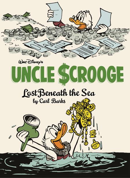 WALT DISNEYS UNCLE SCROOGE HC VOL 30 LOST BENEATH THE SEA THE COMPLETE CARL BARKS DISNEY LIBRARY (Order By 03/16/26) (Estimated In Store By 07/01/26)