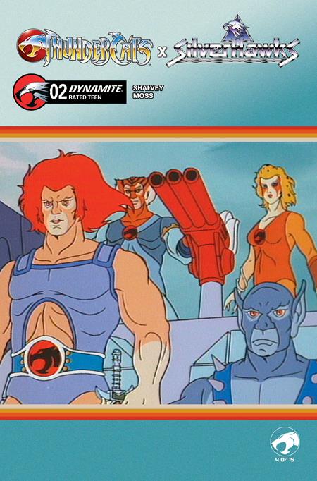 THUNDERCATS X SILVERHAWKS #2 CVR E ANIMATION ART VAR (Order By 04/20/26) (Estimated In Store By 05/13/26)