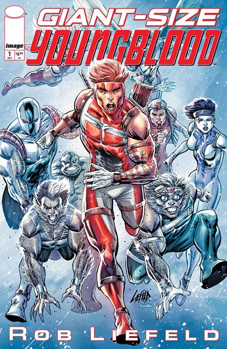 GIANT SIZE YOUNGBLOOD (ONE SHOT) CVR A ROB LIEFELD (Pre-Order by 06/29/26 | Est. In-Store: 07/22/26 | Ships after release)