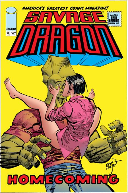 SAVAGE DRAGON #281 CVR A ERIK LARSEN (MR) (Pre-Order by 06/29/26 | Est. In-Store: 07/22/26 | Ships after release)