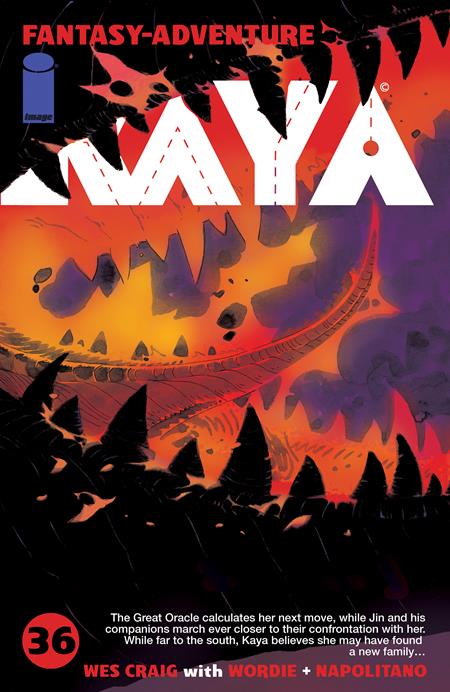 KAYA #36 CVR A WES CRAIG (Pre-Order by 07/20/26 | Est. In-Store: 08/12/26 | Ships after release)