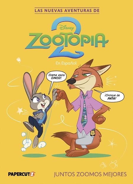 LAS NUEVAS AVENTURAS DE ZOOTOPIA 2 HC VOL 01 (Spanish Language Editiion) (Order By 06/01/26) (Estimated In Store By 06/24/26) (THIS ITEM IS A PRE-ORDER AND YOU WILL NOT RECEIVE IT UNTIL AFTER THE IN STORE DATE)