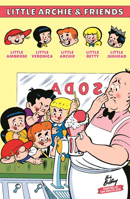 LITTLE ARCHIE #1 FACSIMILE CVR C BOB BOLLING POPS VAR (Pre-Order by 06/29/26 | Est. In-Store: 07/22/26 | Ships after release)