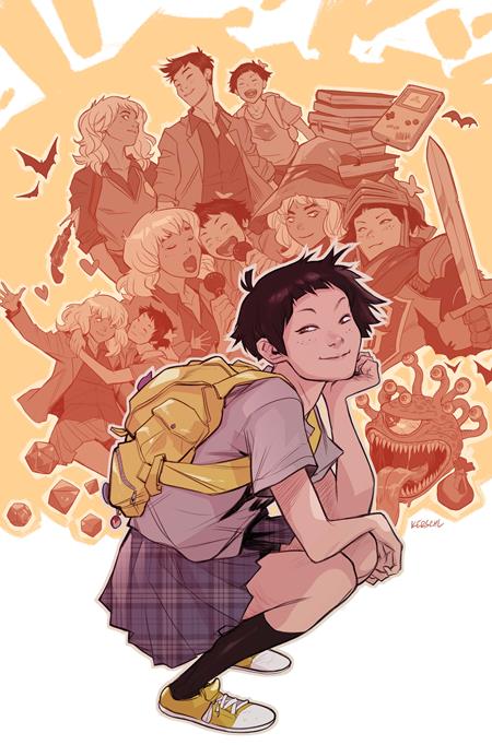 GOTHAM ACADEMY FIRST YEAR #6 (OF 6) CVR A KARL KERSCHL (Pre-Order by 07/06/26 | Est. In-Store: 07/29/26 | Ships after release)