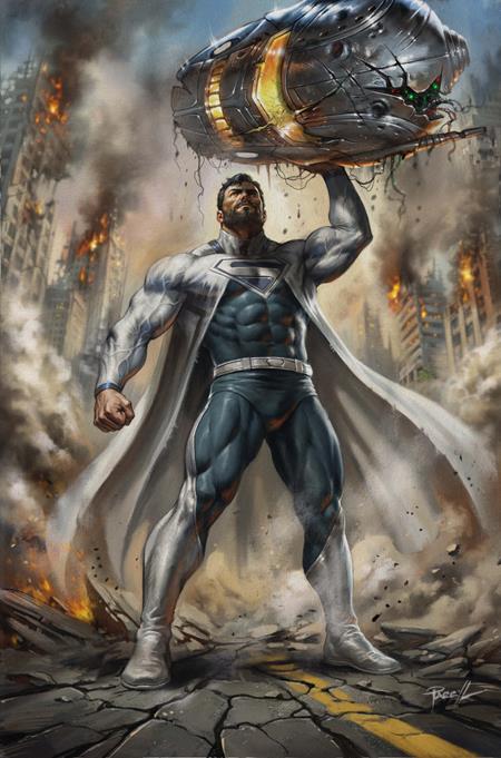 SUPERMAN FATHER OF TOMORROW #3 (OF 6) CVR C LUCIO PARRILLO CARD STOCK VAR (Pre-Order by 06/29/26 | Est. In-Store: 07/22/26 | Ships after release)