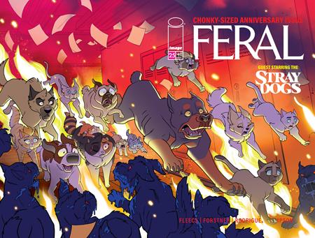 FERAL #25 CVR A TONY FLEECS & TRISH FORSTNER WRAPAROUND (Pre-Order by 07/06/26 | Est. In-Store: 07/29/26 | Ships after release)