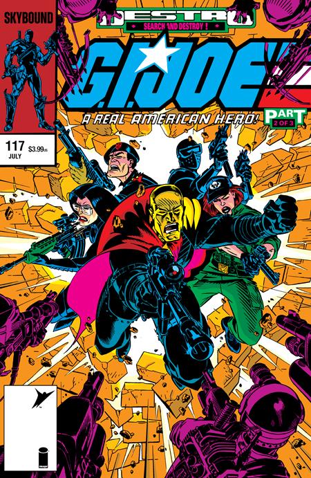 GI JOE A REAL AMERICAN HERO #117 HAMA FILES EDITION CVR A MICHAEL GOLDEN (Pre-Order by 06/29/26 | Est. In-Store: 07/22/26 | Ships after release)
