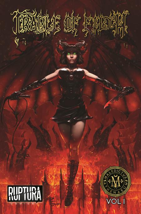 CRADLE OF FILTH TP VOL 01 MALEDICTUS ATHENAEUM (MR) (Order By 06/08/26) (Estimated In Store By 07/29/26) (THIS ITEM IS A PRE-ORDER AND YOU WILL NOT RECEIVE IT UNTIL AFTER THE IN STORE DATE)
