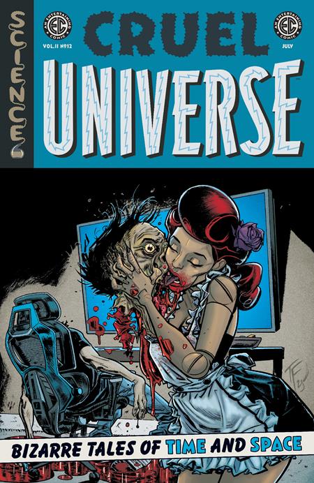 EC CRUEL UNIVERSE 2 #12 (OF 12) CVR B TOM FOWLER VAR (Order By 06/08/26) (Estimated In Store By 07/01/26) (THIS ITEM IS A PRE-ORDER AND YOU WILL NOT RECEIVE IT UNTIL AFTER THE IN STORE DATE)