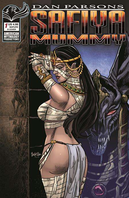 DAN PARSONS SAFIYA MUMMY #1 CVR B BUZ HASSON VAR (MR) (Pre-Order by 06/29/26 | Est. In-Store: 07/15/26 | Ships after release)