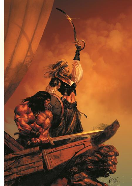 CONAN THE BARBARIAN #33 CVR G ROBERTO DE LA TORRE VIRGIN CARDSTOCK VAR (MR) (Pre-Order by 07/06/26 | Est. In-Store: 07/29/26 | Ships after release)