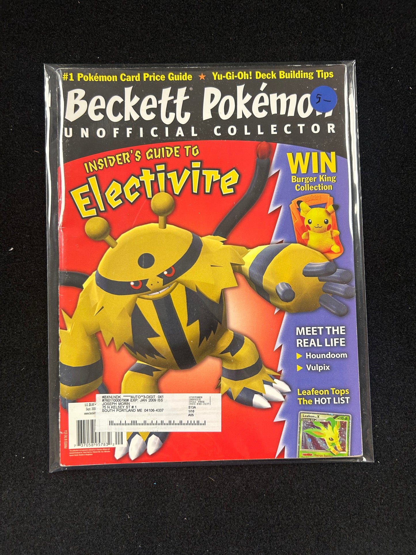 Beckett Pokemon Unofficial Collector Electivire – Graphic Novel