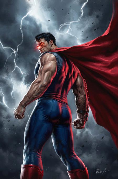 ADVENTURES OF SUPERMAN BOOK OF EL #11 (OF 12) CVR B LUCIO PARRILLO CARD STOCK VAR (Pre-Order by 07/13/26 | Est. In-Store: 08/05/26 | Ships after release)