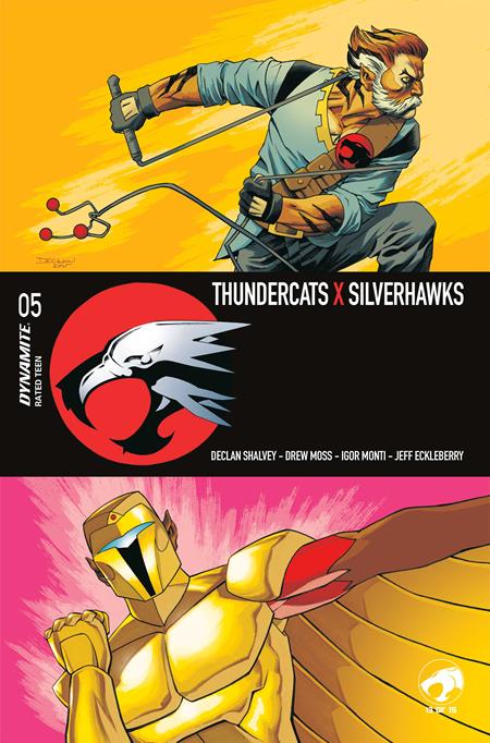 THUNDERCATS X SILVERHAWKS #5 CVR A DECLAN SHALVEY (Pre-Order by 07/20/26 | Est. In-Store: 08/12/26 | Ships after release)