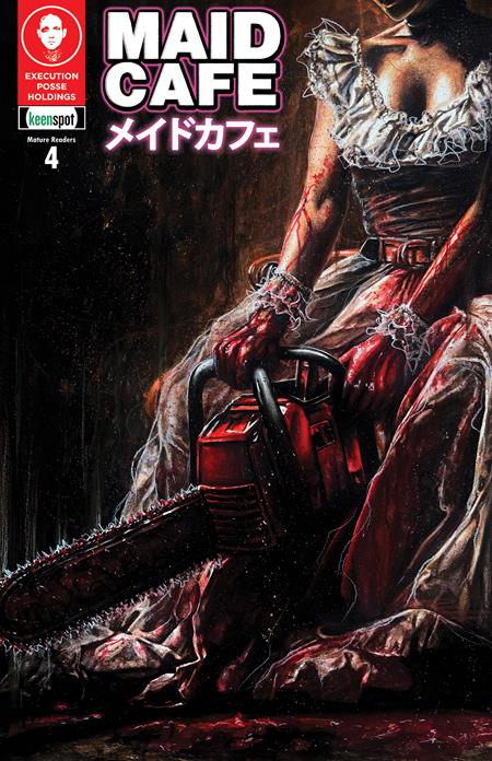 MAID CAFE #4 CVR C NAOMI GRIFFIN HIHI DARKNESS VAR (Pre-Order by 07/13/26 | Est. In-Store: 08/19/26 | Ships after release)