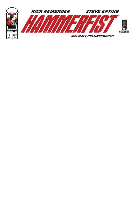 HAMMERFIST #1 CVR D BLANK SKETCH VAR (MR) (Pre-Order by 08/03/26 | Est. In-Store: 08/26/26 | Ships after release)