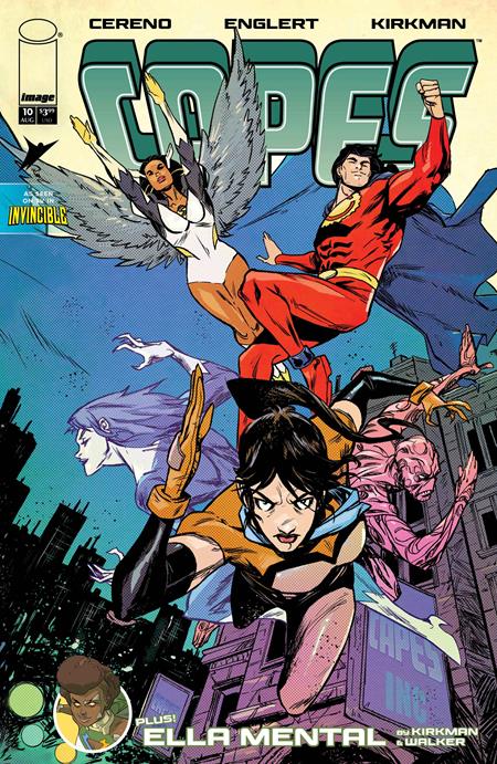 INVINCIBLE UNIVERSE CAPES #10 CVR E SANFORD GREENE CONNECTING VAR (Pre-Order by 08/03/26 | Est. In-Store: 08/26/26 | Ships after release)