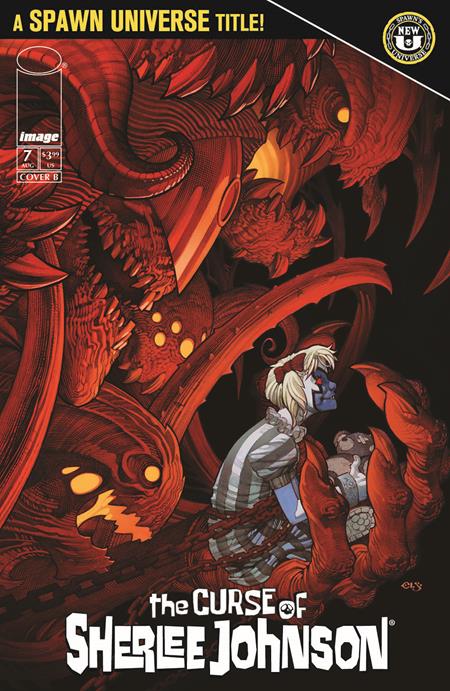 SPAWN THE CURSE OF SHERLEE JOHNSON #7 CVR B CHRIS STEVENS VAR (Pre-Order by 08/03/26 | Est. In-Store: 08/26/26 | Ships after release)