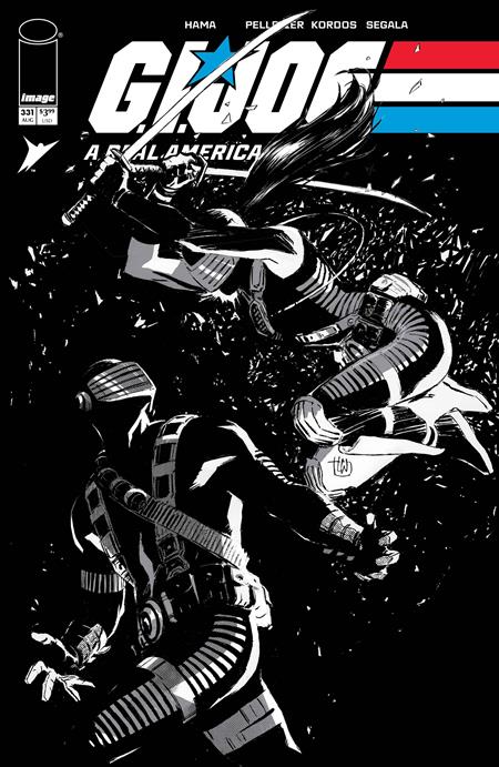 GI JOE A REAL AMERICAN HERO #331 CVR B LEE WEEKS B&W VAR (Pre-Order by 07/20/26 | Est. In-Store: 08/12/26 | Ships after release)