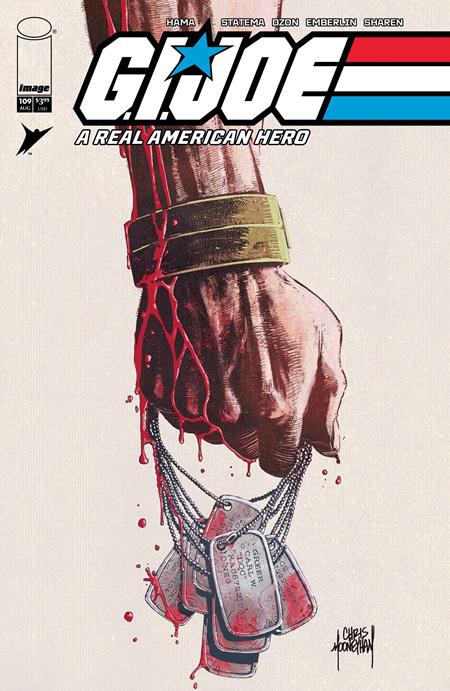GI JOE A REAL AMERICAN HERO #109 HAMA FILES EDITION CVR B CHRIS MOONEYHAM VAR (Pre-Order by 08/03/26 | Est. In-Store: 08/26/26 | Ships after release)