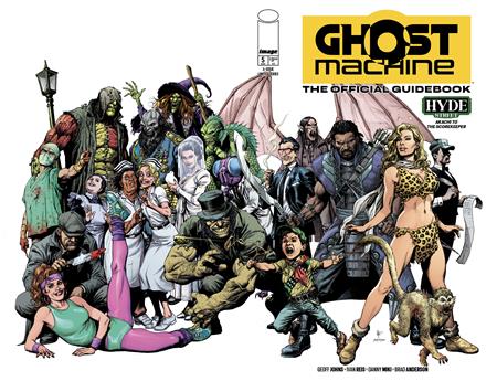 GHOST MACHINE THE OFFICIAL GUIDEBOOK #5 (OF 5) CVR A GARY FRANK & BRAD ANDERSON WRAPAROUND (Pre-Order by 07/13/26 | Est. In-Store: 08/05/26 | Ships after release)