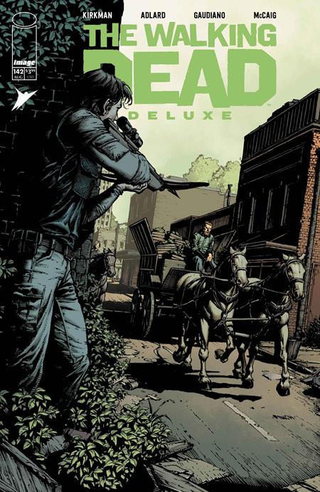 WALKING DEAD DELUXE #142 CVR A DAVID FINCH & DAVE MCCAIG (MR) (Pre-Order by 07/13/26 | Est. In-Store: 08/05/26 | Ships after release)