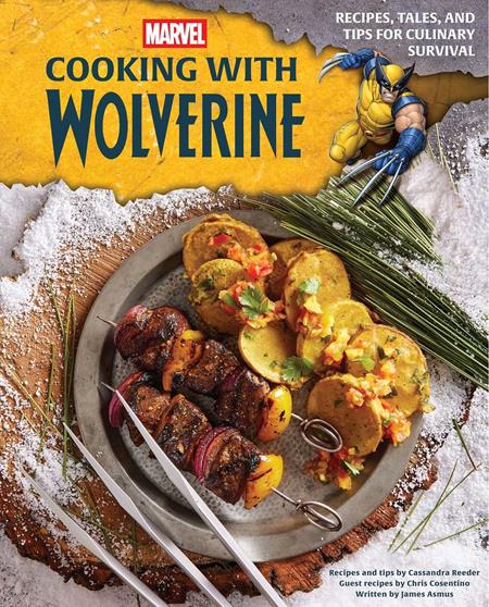 MARVEL COOKING WITH WOLVERINE HC (Pre-Order by 07/13/26 | Est. In-Store: 08/12/26 | Ships after release)