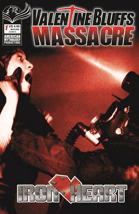 VALENTINE BLUFFS MASSACRE IRON HEART #1 (OF 2) CVR E PHOTO VAR (MR) (Pre-Order by 08/03/26 | Est. In-Store: 08/26/26 | Ships after release)