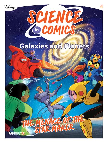 DISNEY SCIENCE IN COMICS TP GALAXIES AND PLANETS (Pre-Order by 07/13/26 | Est. In-Store: 08/05/26 | Ships after release)