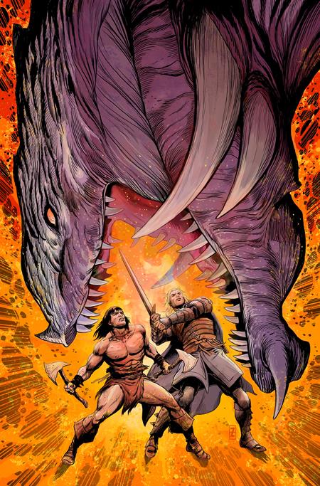 CONAN AND DRAGONERO #4 (OF 7) CVR C PATCH ZIRCHER VIRGIN CARDSTOCK VAR (MR) (Pre-Order by 07/13/26 | Est. In-Store: 08/05/26 | Ships after release)
