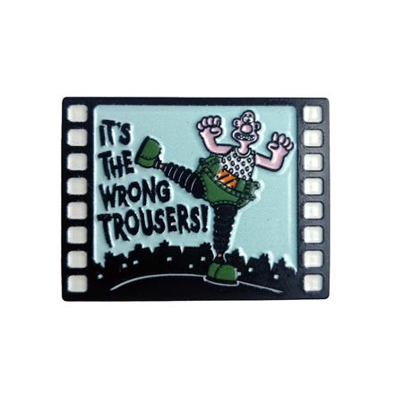 WALLACE & GROMIT WALLACE ENAMEL PIN BADGE (Pre-Order by 08/03/26 | Est. In-Store: 09/16/26 | Ships after release)