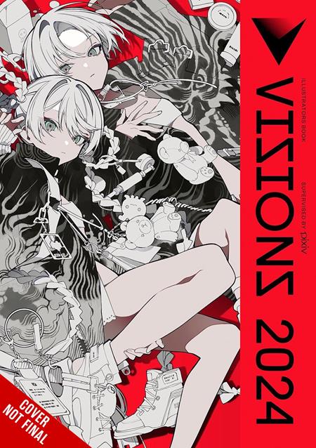 VISIONS 2024 ILLUSTRATORS BOOK TP (Pre-Order by 07/20/26 | Est. In-Store: 08/26/26 | Ships after release)