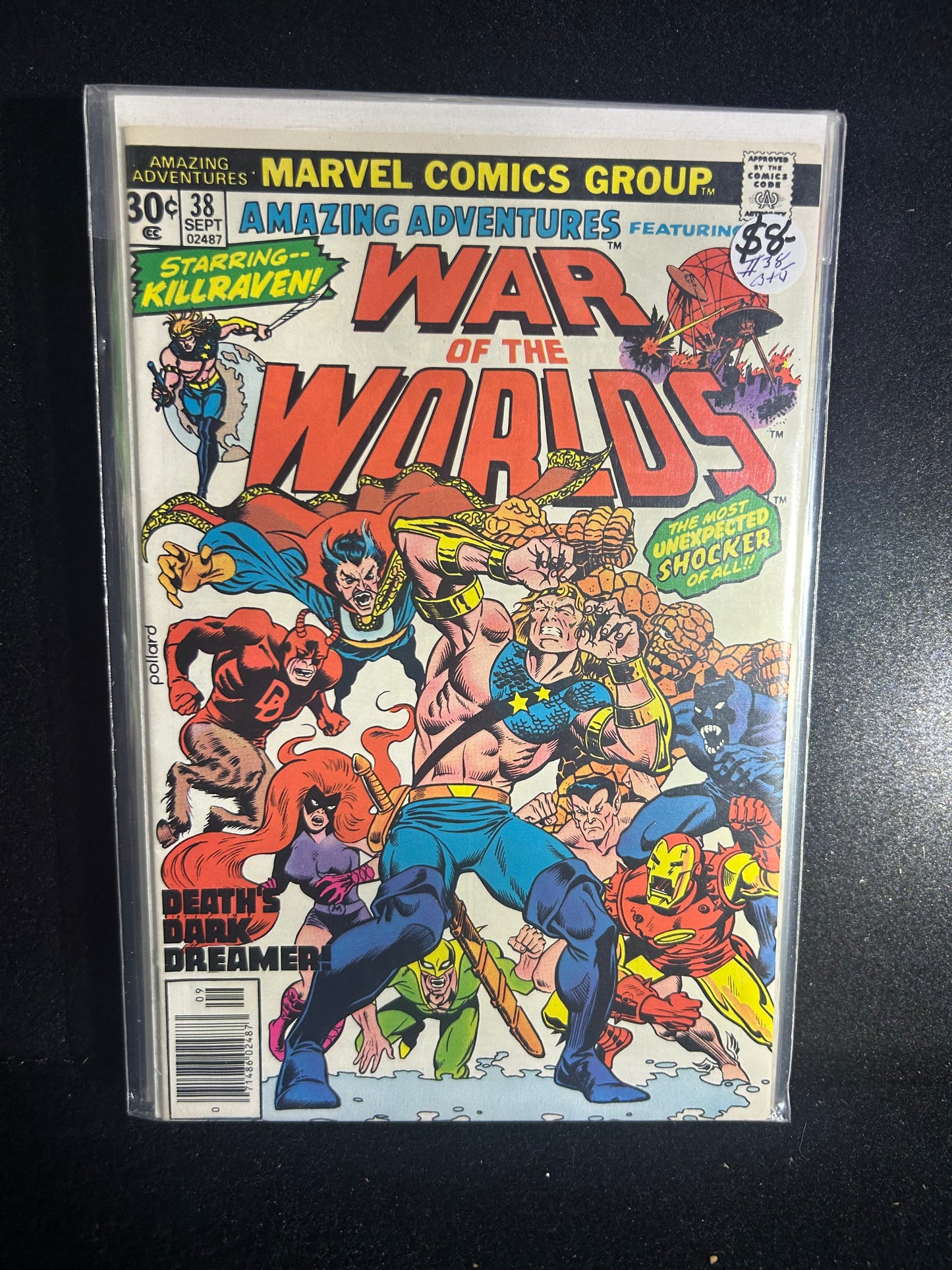 Amazing Adventures #38 – War of the Worlds (Sept 1976)