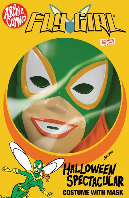 ARCHIES HALLOWEEN SPECTACULAR (ONE SHOT) CVR C BILL GALVAN FLY-GIRL MASK VAR (Pre-Order by 08/10/26 | Est. In-Store: 09/16/26 | Ships after release)