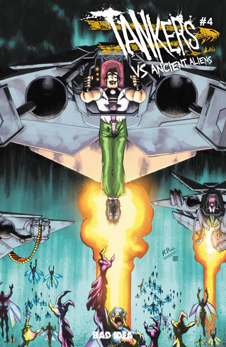 TANKERS VS ANCIENT ALIENS #4 (OF 4) CVR A RAPHAEL POOL (Pre-Order by 08/10/26 | Est. In-Store: 09/09/26 | Ships after release)