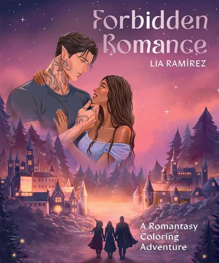 FORBIDDEN ROMANCE TP A ROMANTASY COLORING ADVENTURE (Pre-Order by 08/31/26 | Est. In-Store: 09/30/26 | Ships after release)