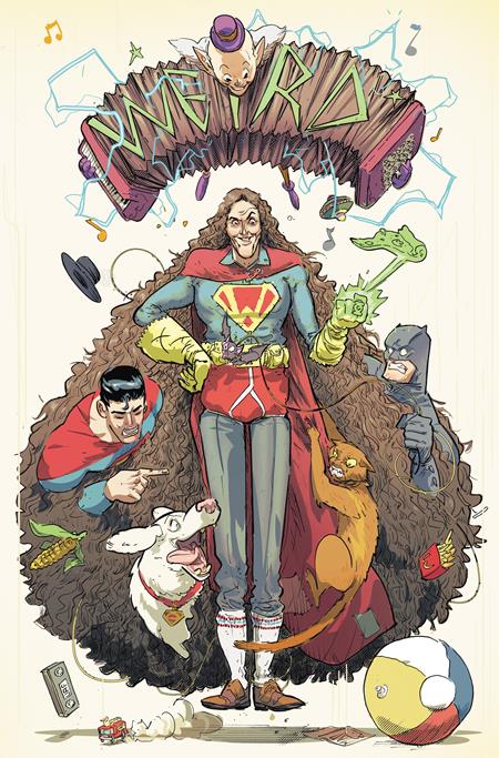 BATMAN SUPERMAN WEIRD AL WORLDS WEIRDEST #1 (ONE SHOT) CVR C RILEY ROSSMO CARD STOCK VAR (Pre-Order by 08/10/26 | Est. In-Store: 09/02/26 | Ships after release)