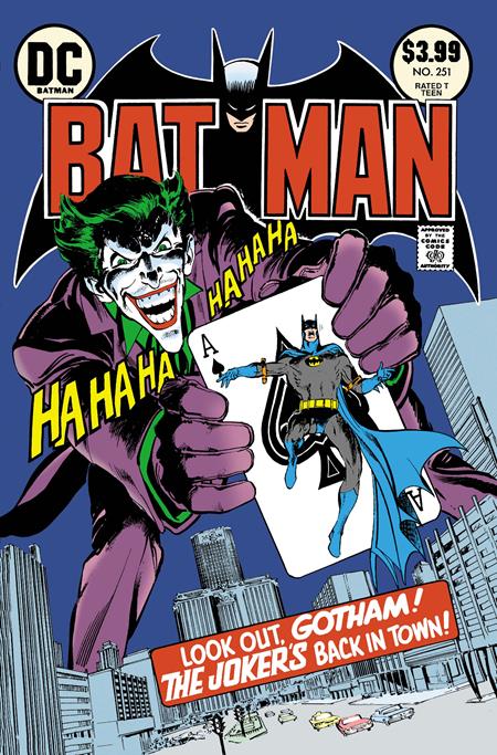 BATMAN #251 FACSIMILE EDITION CVR A NEAL ADAMS (Pre-Order by 08/17/26 | Est. In-Store: 09/09/26 | Ships after release)