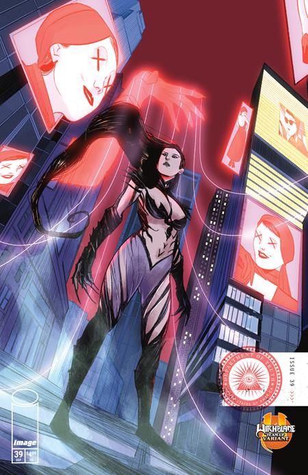 DEPARTMENT OF TRUTH #39 CVR D LETIZIA CADONICI WITCHBLADE TEAM UP VAR (MR) (Pre-Order by 10/05/26 | Est. In-Store: 10/28/26 | Ships after release)