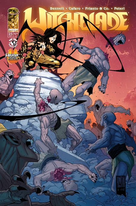WITCHBLADE #25 CVR C PAT BOUTIN & STEVE FIRCHOW CONNECTING WITCHBLADE TEAM UP VAR (Pre-Order by 08/24/26 | Est. In-Store: 09/16/26 | Ships after release)