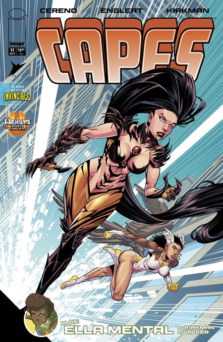 INVINCIBLE UNIVERSE CAPES #11 CVR F MARK ENGLERT WITCHBLADE TEAM UP VAR (Pre-Order by 08/31/26 | Est. In-Store: 09/23/26 | Ships after release)