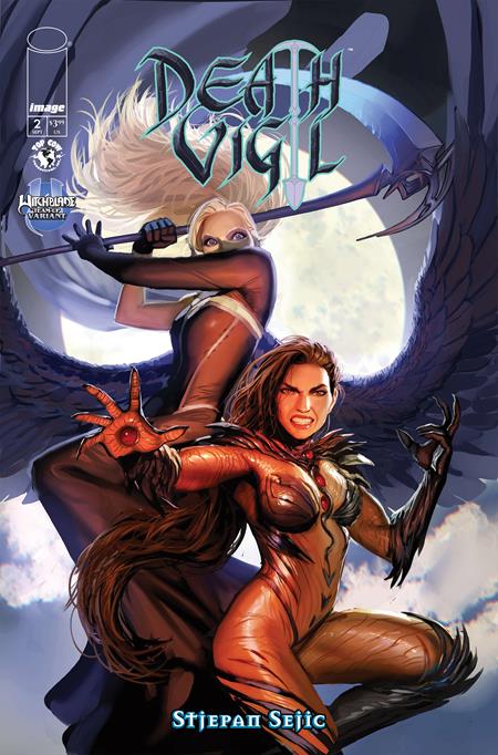 DEATH VIGIL (2026) #2 (OF 6) CVR B STJEPAN SEJIC WITCHBLADE TEAM UP VAR (MR) (Pre-Order by 08/17/26 | Est. In-Store: 09/09/26 | Ships after release)