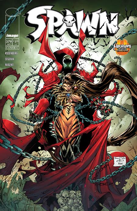 SPAWN #379 CVR C BRETT BOOTH WITCHBLADE TEAM UP VAR (Pre-Order by 09/07/26 | Est. In-Store: 09/30/26 | Ships after release)