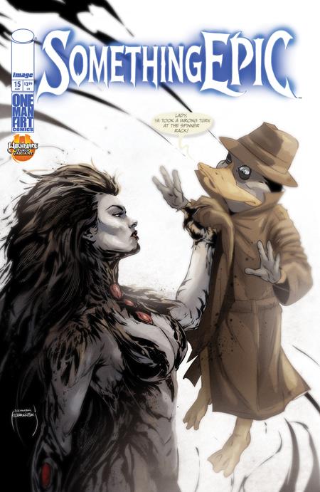 SOMETHING EPIC #15 CVR D SZYMON KUDRANSKI WITCHBLADE TEAM UP VAR (Pre-Order by 08/24/26 | Est. In-Store: 09/16/26 | Ships after release)